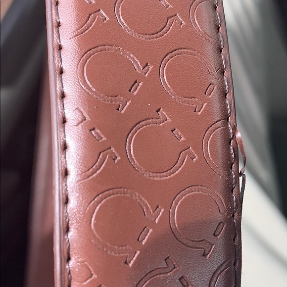 Ferragamo belt gold with brown leather - Picture 3 of 5